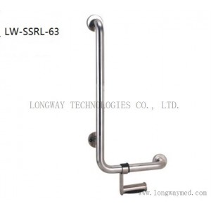 LW-SSRL-63 Stainless Steel Bathroom Grab Bar